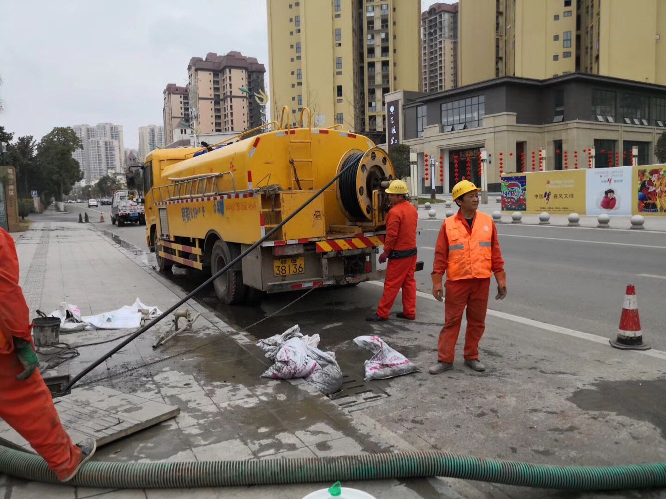宿州排污管道清淤-管道清洗